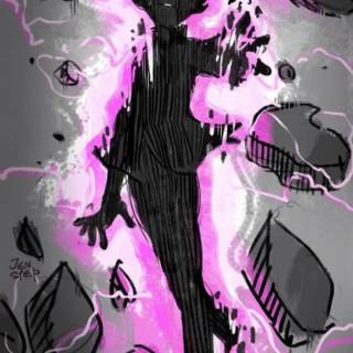 Phone Mob Psycho wallpaper