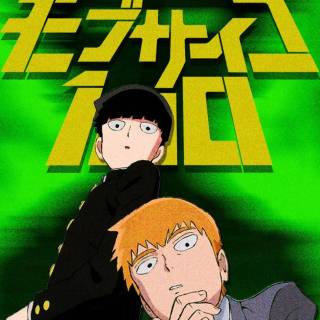 Phone Mob Psycho wallpaper