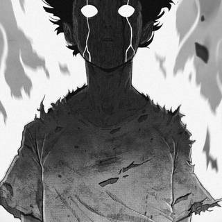 Phone Mob Psycho wallpaper