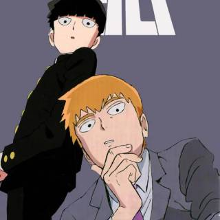Phone Mob Psycho wallpaper