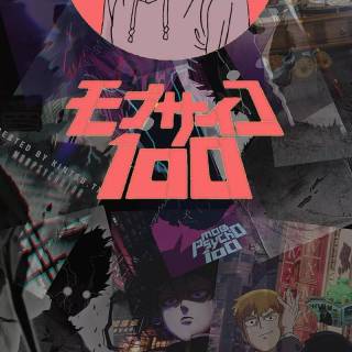 Phone Mob Psycho wallpaper