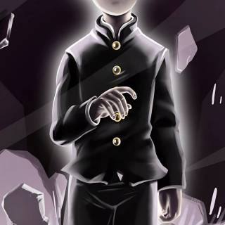 Phone Mob Psycho wallpaper