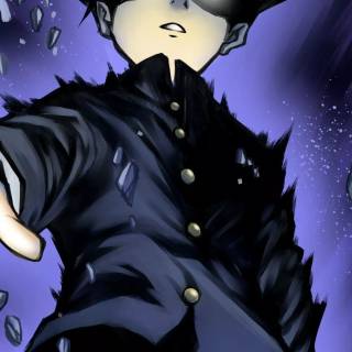 Phone Mob Psycho wallpaper