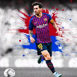 Lionel Messi desktop 4k wallpaper