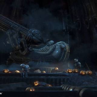 Alien desktop wallpaper