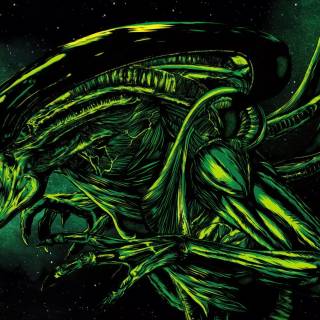 Alien desktop wallpaper