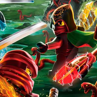 Lego samurai wallpaper