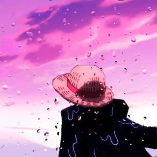 Luffy purple wallpaper