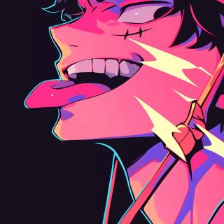 Luffy purple wallpaper