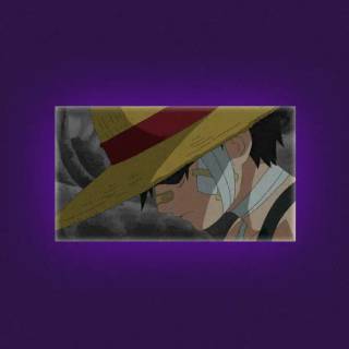 Luffy purple wallpaper