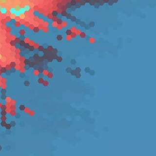 Minimalist pixel wallpaper