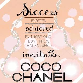 Coco Chanel quotes wallpaper