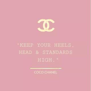 Coco Chanel quotes wallpaper