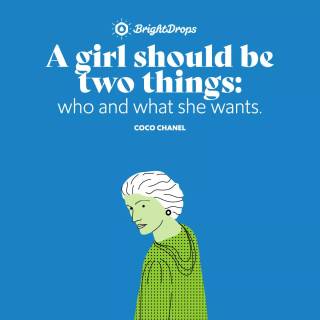 Coco Chanel quotes wallpaper