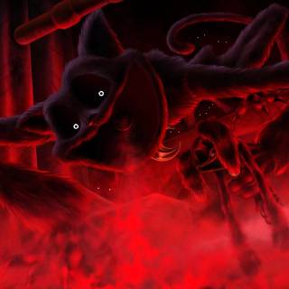 Creepy CatNap wallpaper