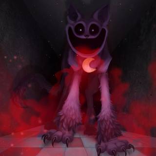 Creepy CatNap wallpaper