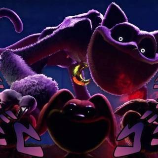 Creepy CatNap wallpaper