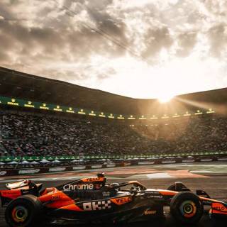 McLaren F1 2024 portrait wallpaper