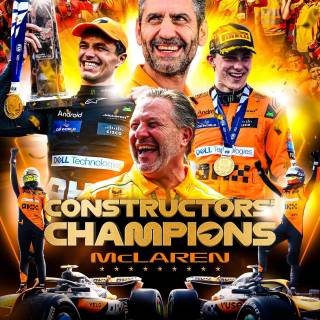 McLaren F1 2024 portrait wallpaper