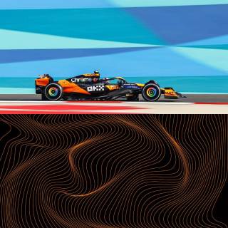 McLaren F1 2024 portrait wallpaper