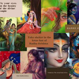 Radha Krishna laptop wallpaper