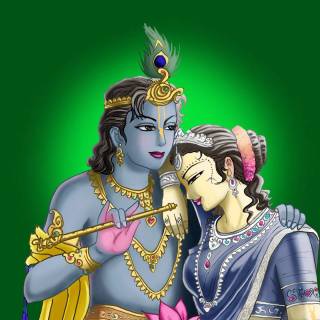 Radha Krishna laptop wallpaper
