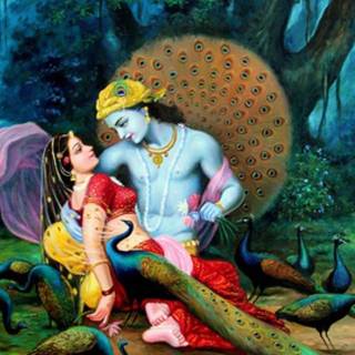 Radha Krishna laptop wallpaper