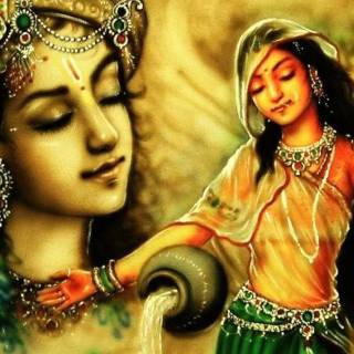 Radha Krishna laptop wallpaper