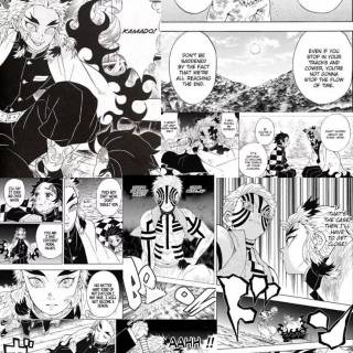 Demon Slayer comic wallpaper