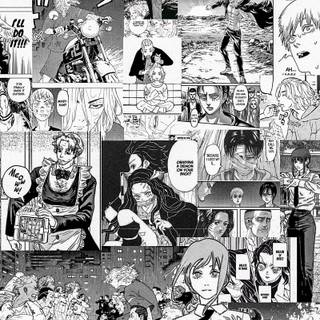 Demon Slayer comic wallpaper