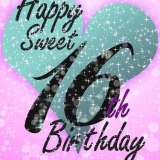 16th birthday wallpaper