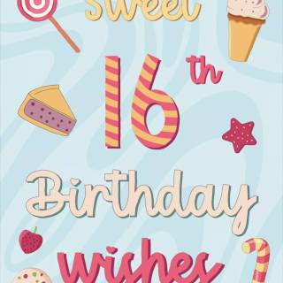 16th birthday wallpaper