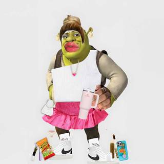 Shrek preppy wallpaper