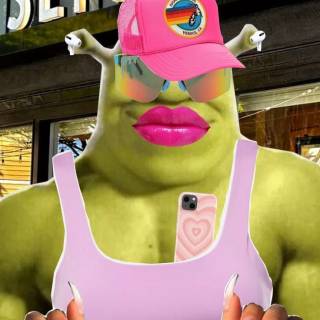 Shrek preppy wallpaper