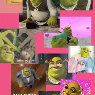 Shrek preppy wallpaper