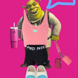 Shrek preppy wallpaper