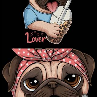Boba puppy wallpaper