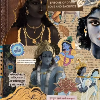 Krishna eyes wallpaper