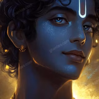 Krishna eyes wallpaper