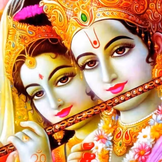 Krishna eyes wallpaper