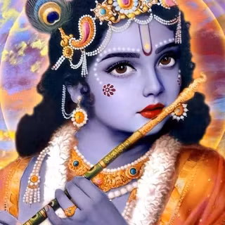 Krishna eyes wallpaper