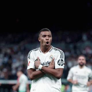 Mbappe Real Madrid iPhone wallpaper