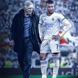 Mbappe Real Madrid iPhone wallpaper