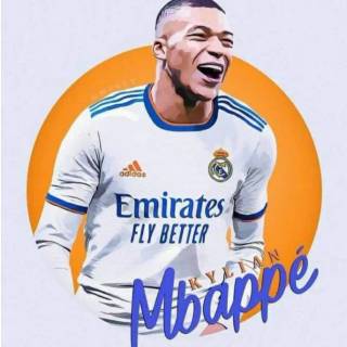 Mbappe Real Madrid iPhone wallpaper