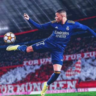 Mbappe Real Madrid iPhone wallpaper