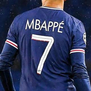 Kylian Mbappé iPhone wallpaper