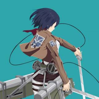 AoT Mikasa anime wallpaper