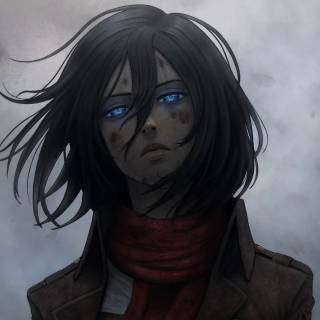 AoT Mikasa anime wallpaper