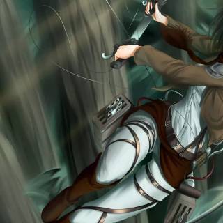 AoT Mikasa anime wallpaper