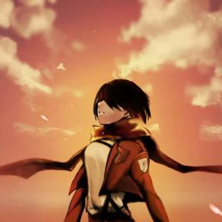 AoT Mikasa anime wallpaper